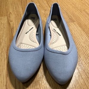 SO Blue Flats - Size 8.5